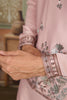Incredible Pink Thread Work Silk Designer Men Kurta With Pant And Jacket