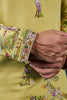 Adorable Yellow Thread Work Viscose Silk Haldi Wear Men Kurta