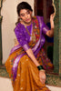 Awesome Mustard Yellow Kalamkari Printed Cotton Event Wear Saree