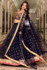 Adorable Navy Blue Sequins Net Reception Wear Lehenga Choli