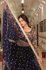 Adorable Navy Blue Sequins Net Reception Wear Lehenga Choli