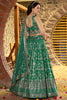 Adorable Light Green Zari Embroidered Silk Sangeet Wear Lehenga Choli