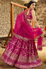 Fascinating Rani Pink Zari Work Lehenga Choli With Organza Dupatta