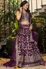 Astonishing Wine Zari Work Silk Wedding Lehenga Choli With Dupatta