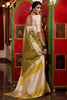 Stunning Green Zari Weaving Jacquard Festival Wear Saree With Blouse