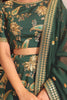 Marvelous Bottle Green Dori Work Art Silk Lehenga Choli With Dupatta
