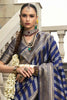 Beloved Navy Blue Zari Weaving Viscose Silk Function Wear Saree