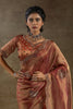 Glamorous Pink Hand Work Banarasi Silk Wedding Wear Saree