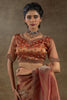 Glamorous Pink Hand Work Banarasi Silk Wedding Wear Saree