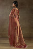 Glamorous Pink Hand Work Banarasi Silk Wedding Wear Saree
