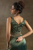Fantastic Green Hand Work Organza Event Wear Saree