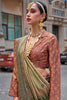 Incredible Multi-Color Digital Print Silk Traditional Saree With Blouse