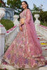 Spectacular Pink Sequins Net Bridesmaid Lehenga Choli With Dupatta