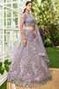 Superb Mauve Embroidered Net Designer Lehenga Choli With Dupatta