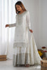 Astonishing White Sequins Chinon Eid Special Sharara Suit With Dupatta