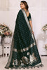 Incredible Teal Green Zari Weaving Kochi Silk Function Wear Saree