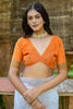 Stunning Off-White Floral Weaving Cotton Traditional Saree With Blouse