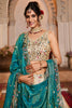 Glamorous Cream Thread Embroidered Silk Designer Lehenga Choli