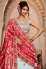 Alluring Sky Blue Thread Work Silk Engagement Wear Lehenga Choli