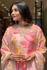 Gorgeous Pink Printed Rayon Traditional Pant Suit With Dupatta