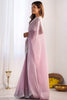 Ravishing Mauve Color Sequins Oragnza Function Wear Saree