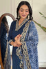 Pretty Blue Sequins Viscose Pant Suit With Bandhani Dupatta