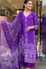 Amazing Purple Printed Crepe Pant Suit With Bandhani Dupatta