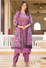 Fabulous Purple Embroidered Art Silk Event Wear Pant Suit