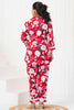 Fantastical Red-Color Digital Printed Rayon Casual Wear Co-Ord Set