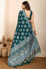 Precious Green Zari Weaving Silk Traditional Saree With Blouse