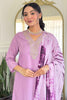 Lovable Lavender Embroidered Viscose Event Wear Pant Suit