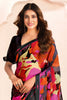 Unique Multi-Color Digital Printed Georgette Casual Wear Saree