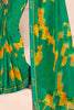 Stunning Green-Color Digital Printed Georgette Festival Wear Saree