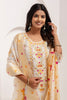 Tantalizing Off-White Zari Weaving Jacquard Silk Festival Wear Pant Suit