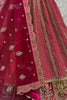 Captivating Pink Embroidered Silk Bridal Lehenga Choli With Dupatta