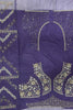 Attractive Purple Thread Embroidered Net Wedding Lehenga Choli