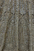 Captivating Golden Zircon Work Net Wedding Lehenga Choli With Dupatta