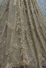 Captivating Golden Zircon Work Net Wedding Lehenga Choli With Dupatta
