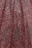Lovely Pink Sequins Net Engagement Wear Lehenga Choli With Dupatta