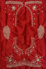 Fabulous Red Hand Work Net Bridal Lehenga Choli With Double Dupatta