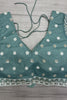 Stunning Sky-Blue Pearl Work Net Bridesmaid Lehenga Choli With Dupatta