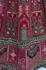 Pretty Pink Dori Work Velvet Bridal Lehenga Choli With Double Dupatta