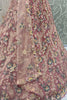 Winsome Pink Sequins Net Designer Lehenga Choli With Dupatta