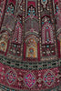 Amazing Maroon Thread Work Velvet Bridal Lehenga Choli With Double Dupatta