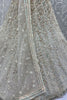 Alluring White Thread Embroidered Bridesmaid Lehenga Choli With Dupatta