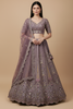 Marvelous Purple Dori Work Net Designer Lehenga Choli With Dupatta
