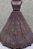 Marvelous Purple Dori Work Net Designer Lehenga Choli With Dupatta