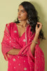 Ravishing Pink Sequins Organza Traditional Pant Suit With Dupatta