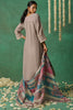 Precious Grey Thread Embroidered Organza Salwar Kameez With Dupatta