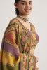 Beautiful Multi-Color Floral Printed Organza Traditional Lehenga Choli